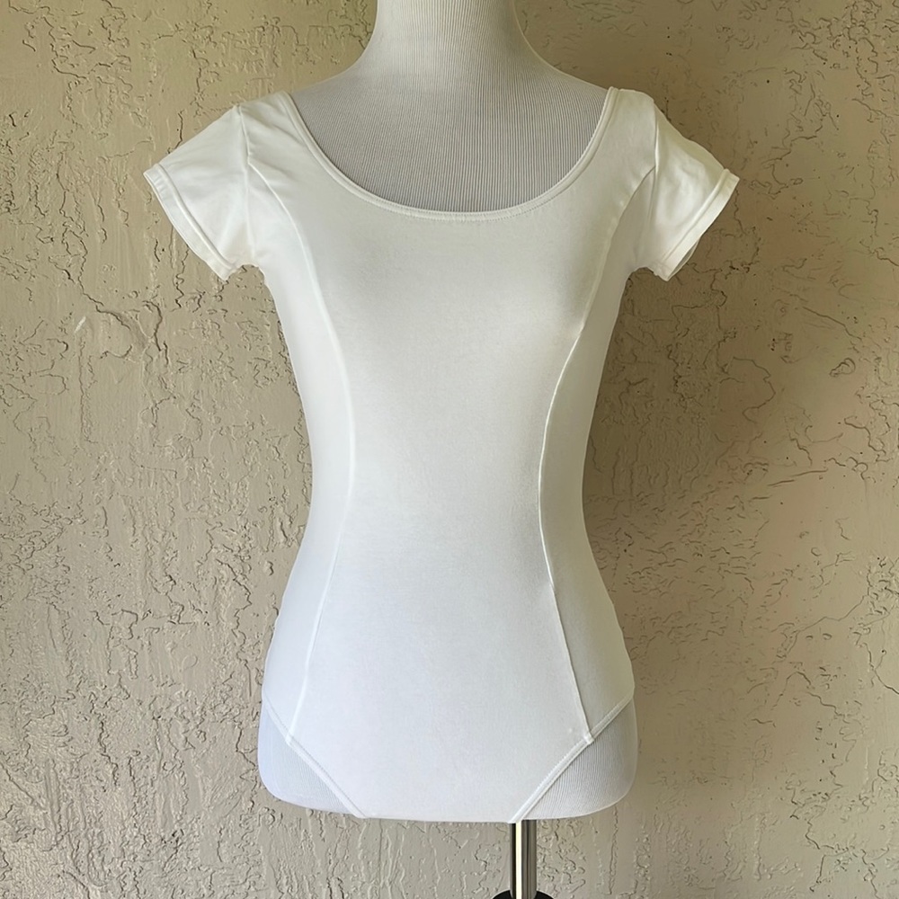 Mirella White Leotard.